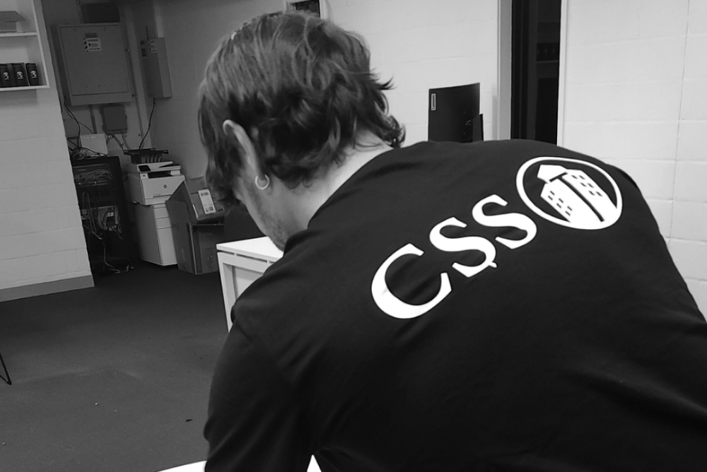 Office Table Cleaning